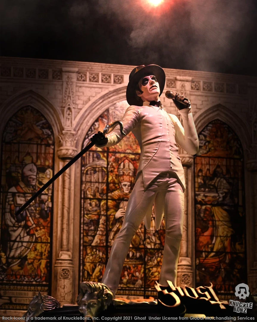 Ghost Collectible 2021 KnuckleBonz Cardinal Copia Variants (Bundle Of 2) Rock Iconz Statue Set 9 Ghost Collectible 2021 KnuckleBonz Cardinal Copia Variants (Bundle Of 2) Rock Iconz Statue Set