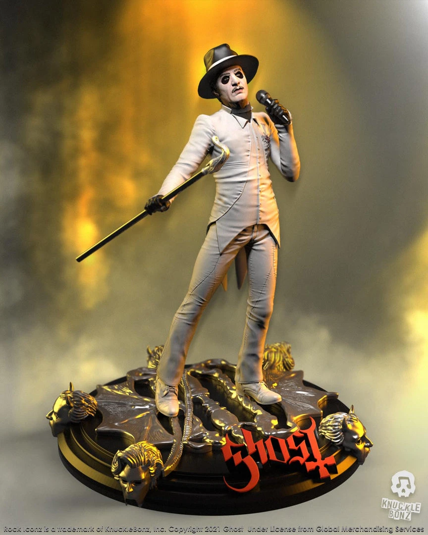 Ghost Collectible 2021 KnuckleBonz Cardinal Copia Variants (Bundle Of 2) Rock Iconz Statue Set 15 Ghost Collectible 2021 KnuckleBonz Cardinal Copia Variants (Bundle Of 2) Rock Iconz Statue Set