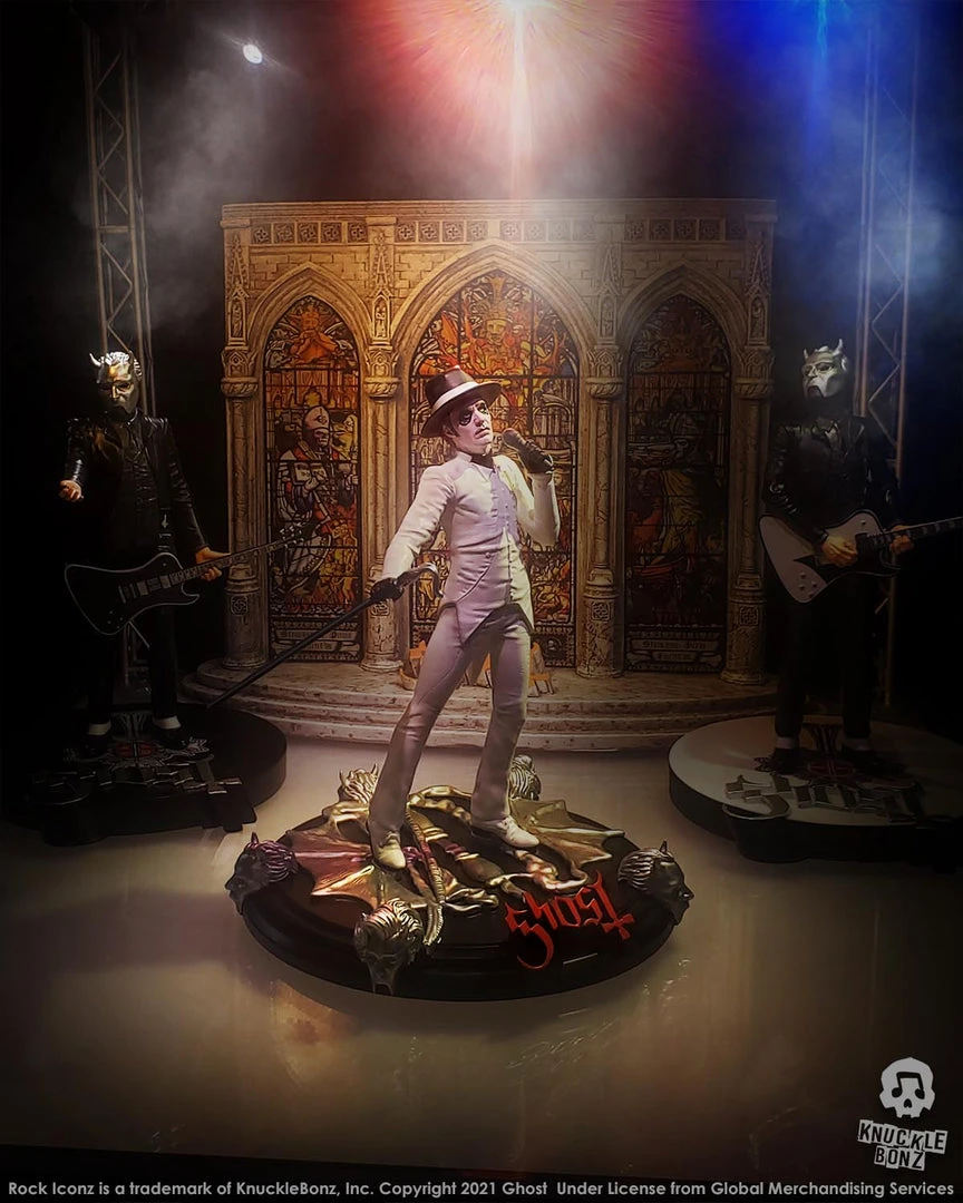 Ghost Collectible 2021 KnuckleBonz Cardinal Copia Variants (Bundle Of 2) Rock Iconz Statue Set 4 Ghost Collectible 2021 KnuckleBonz Cardinal Copia Variants (Bundle Of 2) Rock Iconz Statue Set