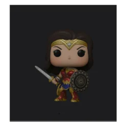 BuyRockNRoll Wonder Woman Collectible 2022 Funko Shop Exclusive Pop! Die-Cast DC Comics Figure W/ Sword & Shield