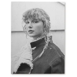 TaylorSwift.com; Taylor Swift Evermore Collectible 2022 Incandescent Glow Lithograph
