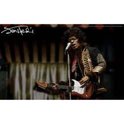 Jimi Hendrix Collectible 2020 Blitzway Premium UMS 1/6th Scale Action 12