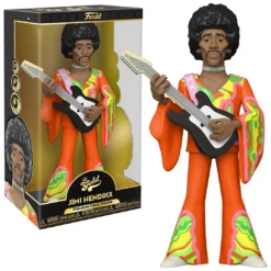 Jimi Hendrix Collectible 2022 Funko 12 &5 Inch Premium Gold Vinyl Figures 8 Jimi Hendrix Collectible 2022 Funko 12 &5 Inch Premium Gold Vinyl Figures