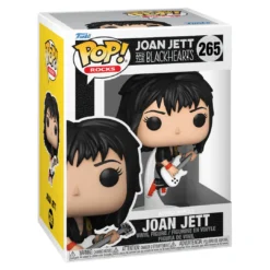 Joan Jett & The Blackhearts Handpicked 2021 Funko Pop Rocks Figure #265 In Protector