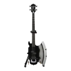 KISS Collectible Axe Heaven Gnee Simmons Signature AXE Bass Mini Guitar Model In Collectors Packaging