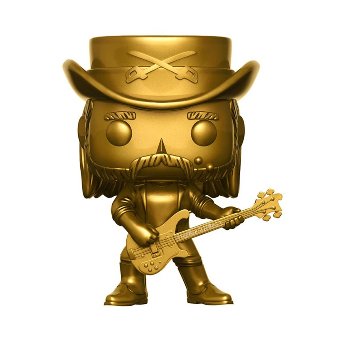 Motorhead 2017 Funko Pop! Rocks Lemmy Kilmister Gold (Golden State) Figure In Protector 3 Motorhead 2017 Funko Pop! Rocks Lemmy Kilmister Gold (Golden State) Figure In Protector