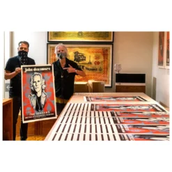 BuyRockNRoll Doors, The The Doors Collectible 2020 John Densmore Screen 24x 38 Print Limited Edition #133/1000