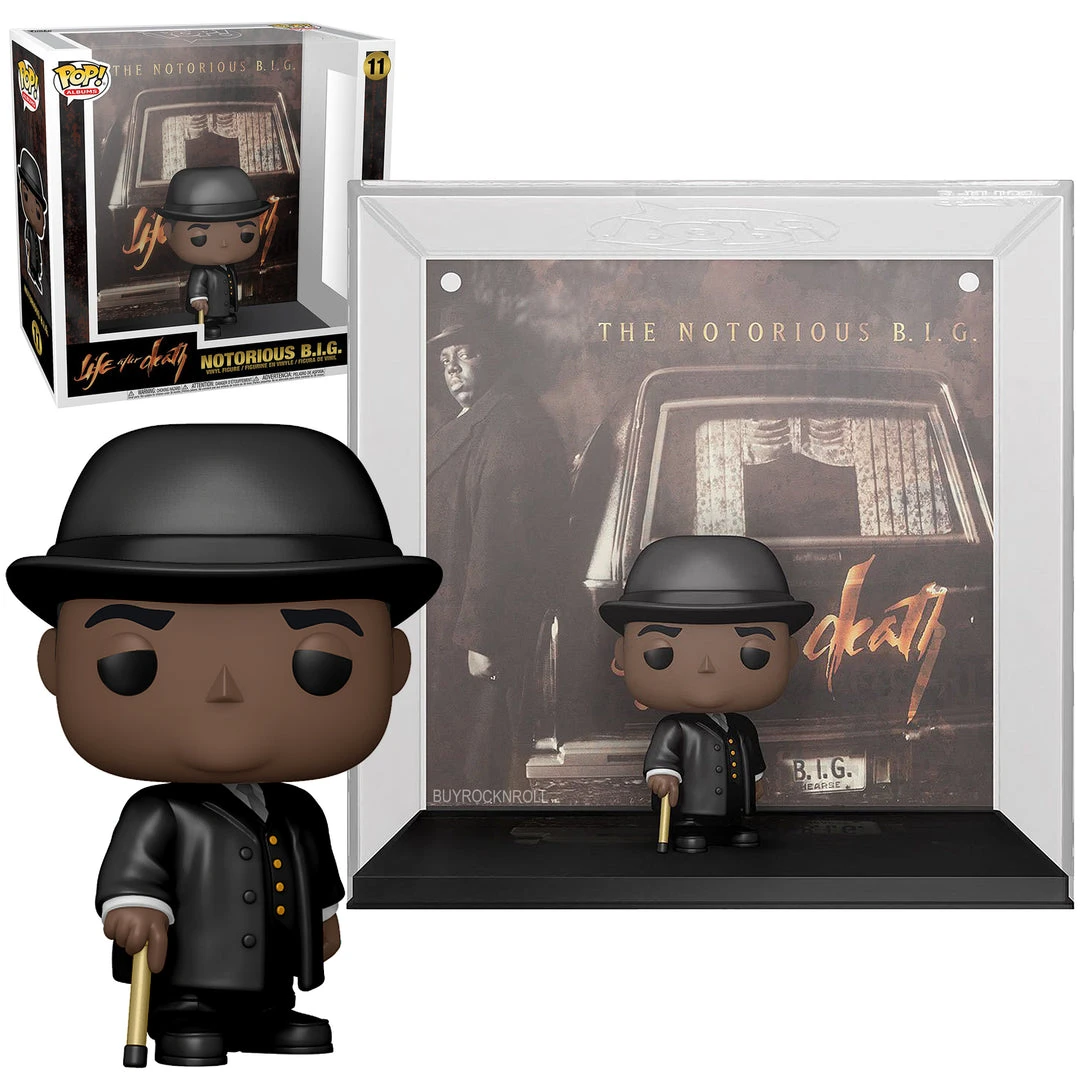 Biggie Smalls Collectible 2021 Handpicked Funko Pop! Albums Life After Death Notorious B.I.G Figure #11 3 Biggie Smalls Collectible 2021 Handpicked Funko Pop! Albums Life After Death Notorious B.I.G Figure #11
