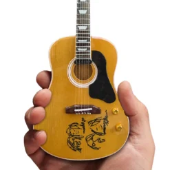 Axe Heaven John Lennon “Give Peace A Chance” Mini Acoustic Guitar Replica - Fab Four Beatles, The