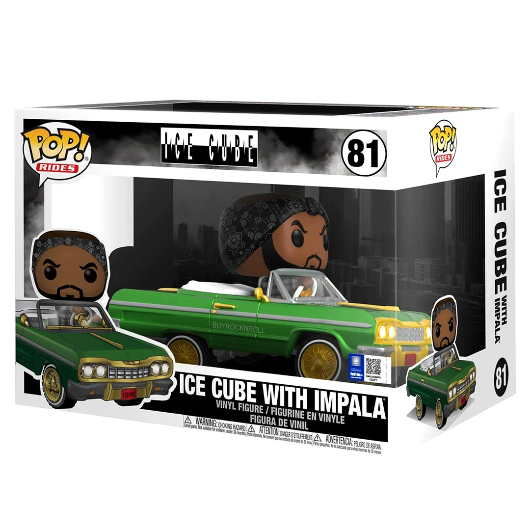 Ice Cube Collectible 2020 Handpicked Funko Pop! Rides Ice Cube Figure With Impala Vinyl Vehicle 5 Ice Cube Collectible 2020 Handpicked Funko Pop! Rides Ice Cube Figure With Impala Vinyl Vehicle