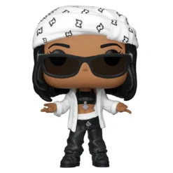 Aaliyah Collectible 2021 Handpicked Funko Pop Rocks Figure In Protector