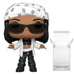Aaliyah Collectible 2021 Handpicked Funko Pop Rocks Figure In Protector