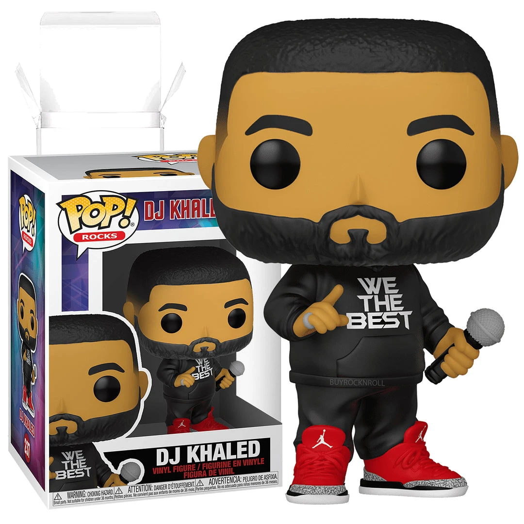 DJ Khaled 2021 Handpicked Funko Pop Rocks Figure #237 In Protector 3 DJ Khaled 2021 Handpicked Funko Pop Rocks Figure #237 In Protector