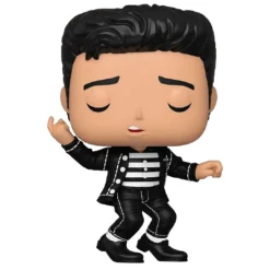 Elvis Presley Collectibles Funko Pop Rocks 4 Figure Set: '68 Comeback, Blue Hawaii & Jailhouse Rock