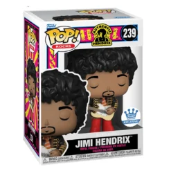 Blitzway Jimi Hendrix Collectible 2020 Funko Store Exclusive Napoleonic Hussar Jacket Figure #239 In Protector