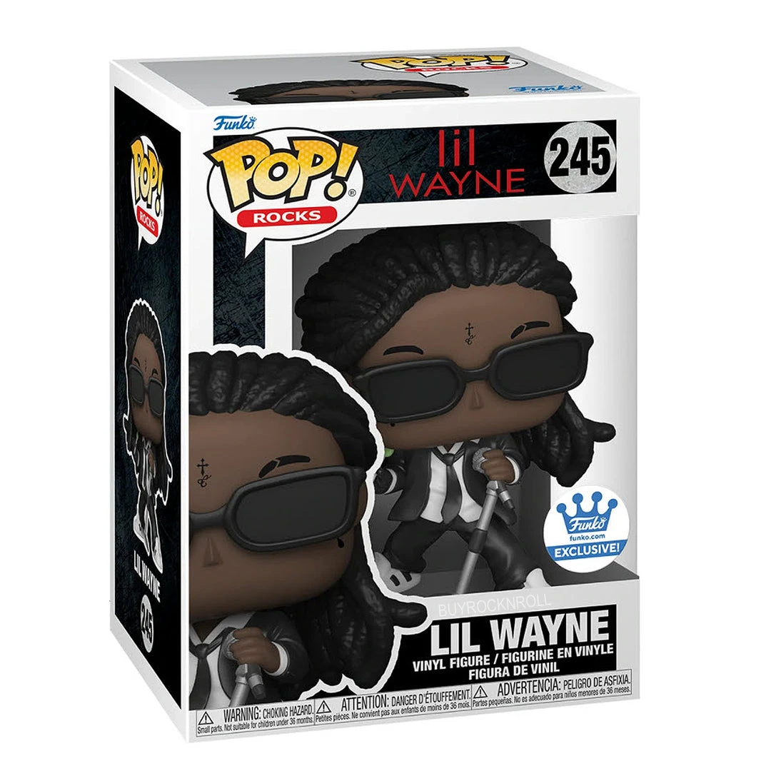 Lil Wayne Collectible 2021 Handpicked Funko Pop! Rocks Figure In Protector Display Case 4 Lil Wayne Collectible 2021 Handpicked Funko Pop! Rocks Figure In Protector Display Case