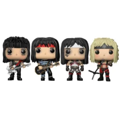 Motley Crue Collectible Handpicked 2018 Funko Pop! Rocks Figure Set In Protectors