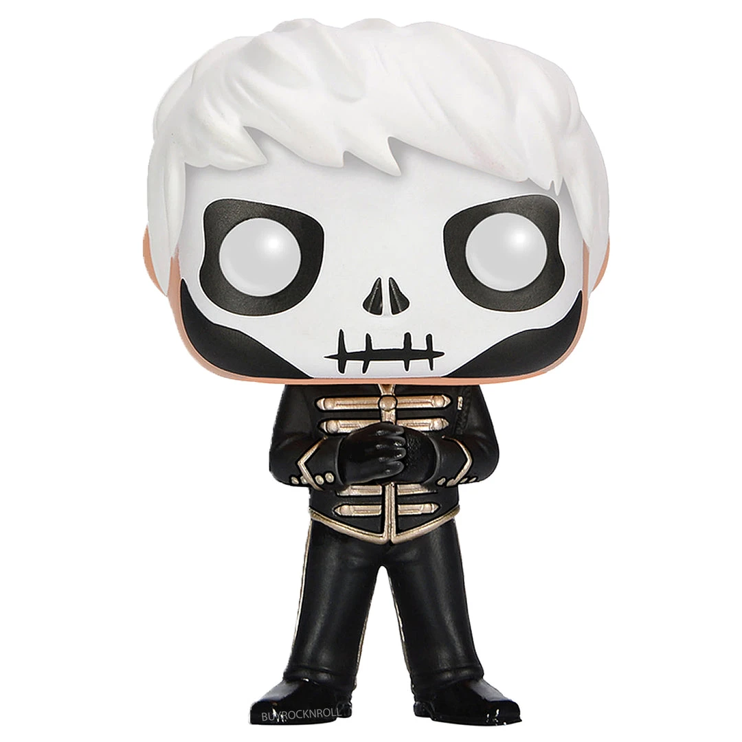 MCR 2015 Hot-Topic Funko Pop Rocks Gerard Way Skeleton Figure #41 In A Stacks Protector Case 5 MCR 2015 Hot-Topic Funko Pop Rocks Gerard Way Skeleton Figure #41 In A Stacks Protector Case