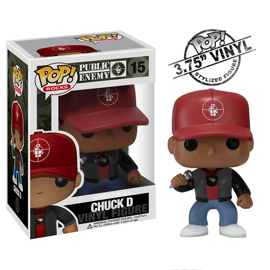 SOLD OUT! Public Enemy Collectible Funko 2011 Chuck D Pop! Rocks Vinyl Figure #15 3 SOLD OUT! Public Enemy Collectible Funko 2011 Chuck D Pop! Rocks Vinyl Figure #15
