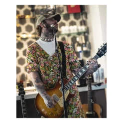 Post Malone Collectible 2022 Handpicked Funko Pop! Rocks Sundress Figure #254 In Protector