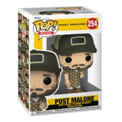 Post Malone Collectible 2022 Handpicked Funko Pop! Rocks Sundress Figure #254 In Protector