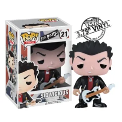 Sex Pistols Collectible 2012 Funko Pop! Rocks Sid Vicious 3.75