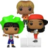 TLC Collectible 2021 Handpicked Funko Pop Rocks 3 Figure Set In Funko Protector Displays