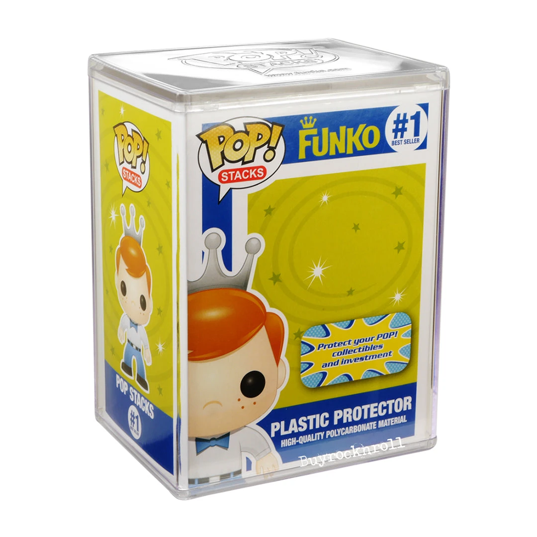 Funko Pop! Stacks Premium Hard Plastic Interlocking Stackable Pop Protector 3 Funko Pop! Stacks Premium Hard Plastic Interlocking Stackable Pop Protector