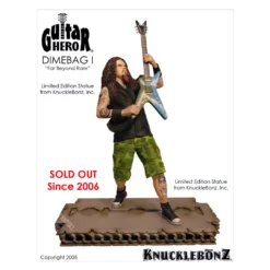 KnuckleBonz SOLD OUT! Pantera Collectible: 2005 KnuckelBonz Rock Iconz Dimebag Darrell Statue