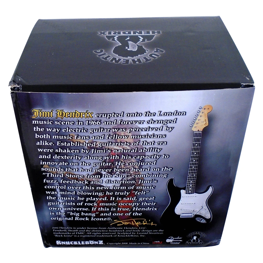 SOLD OUT! Jimi Hendrix Collectible: 2008 Knucklebonz Rock Iconz Guitar Hero Color Statue 8 SOLD OUT! Jimi Hendrix Collectible: 2008 Knucklebonz Rock Iconz Guitar Hero Color Statue