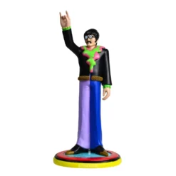 Beatles Collectibles:2011 Knucklebonz Yellow Submarine Rock Iconz Statue Set