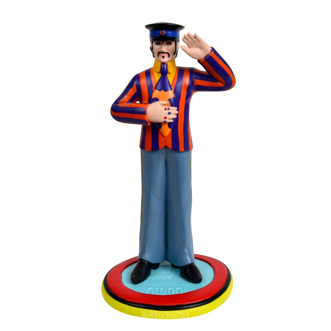 Beatles, The The Beatles Collectible 2011 Knucklebonz Rock Iconz Yellow Submarine Ringo Starr Statue 6 Beatles, The The Beatles Collectible 2011 Knucklebonz Rock Iconz Yellow Submarine Ringo Starr Statue