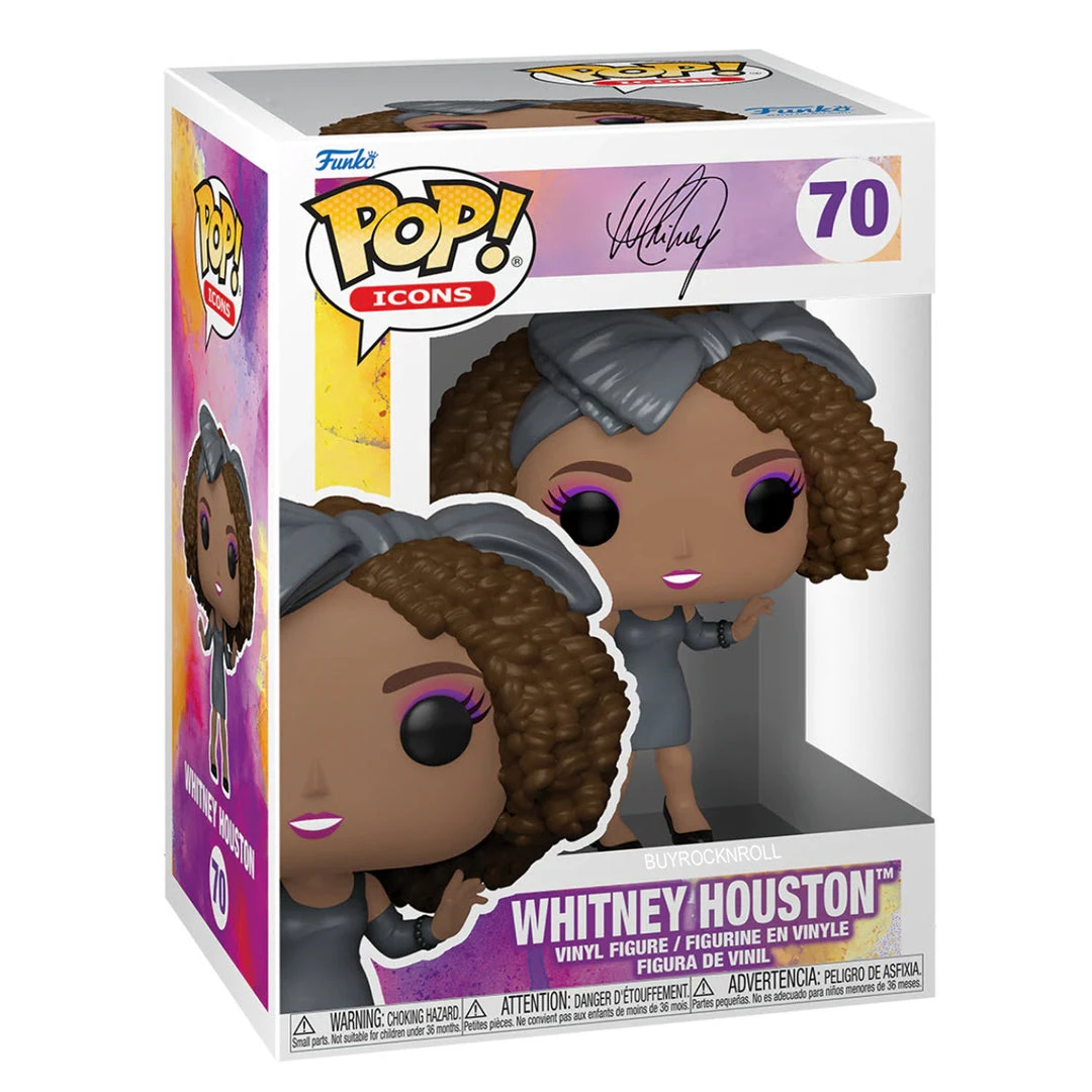 Whitney Houston Collectible 2022 Handpicked Funko Pop Icons How Will I Know Figure #70 In A Protector 5 Whitney Houston Collectible 2022 Handpicked Funko Pop Icons How Will I Know Figure #70 In A Protector