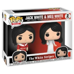 BuyRockNRoll The White Stripes Collectible 2022 Handpicked Funko Pop Rocks Jack White & Meg White Pop! Vinyl Figure 2-Pack Set 8 BuyRockNRoll The White Stripes Collectible 2022 Handpicked Funko Pop Rocks Jack White & Meg White Pop! Vinyl Figure 2-Pack Set
