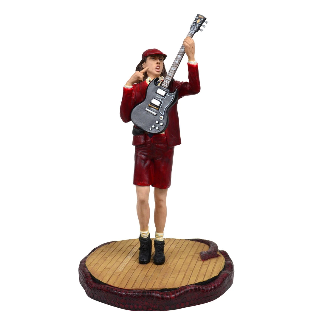 SOLD OUT! AC/DC Collectible 2008 KnuckleBonz Rock Iconz Guitar Hero Angus Young Statue 5 SOLD OUT! AC/DC Collectible 2008 KnuckleBonz Rock Iconz Guitar Hero Angus Young Statue