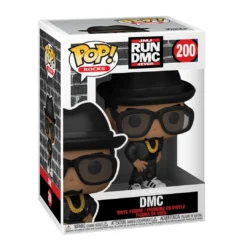 RUN DMC Jam Master Jay Handpicked 2020 Funko Pop Rocks Figure Set In Protectors