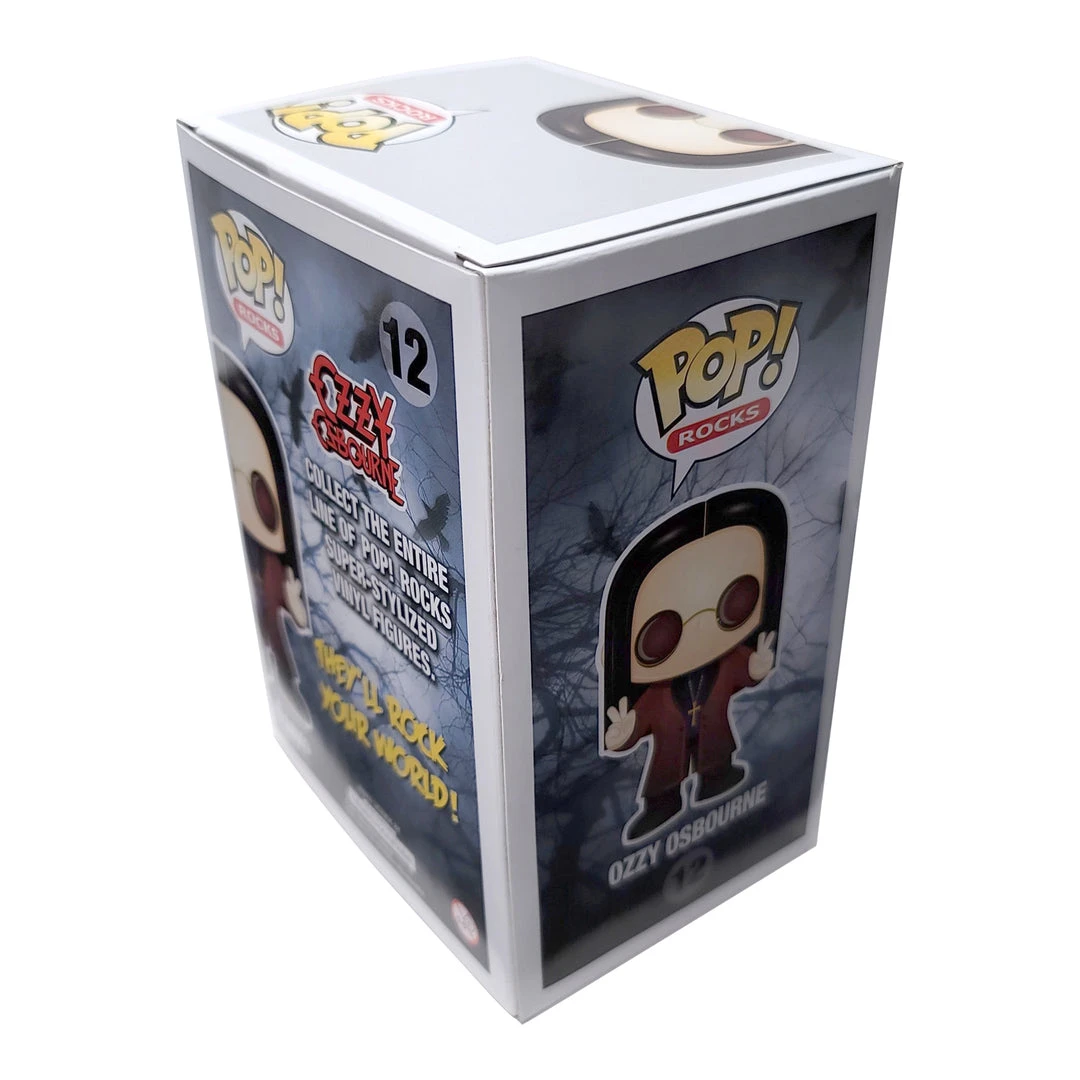 Black Sabbath Collectible 2011 Funko Ozzy Osbourne POP! Rocks Figure #12 In Stacks Display Case 9 Black Sabbath Collectible 2011 Funko Ozzy Osbourne POP! Rocks Figure #12 In Stacks Display Case