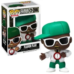 SOLD OUT -Public Enemy Collectible: Funko 2011 Flavor Flav Pop! Rocks Vinyl Figure #16