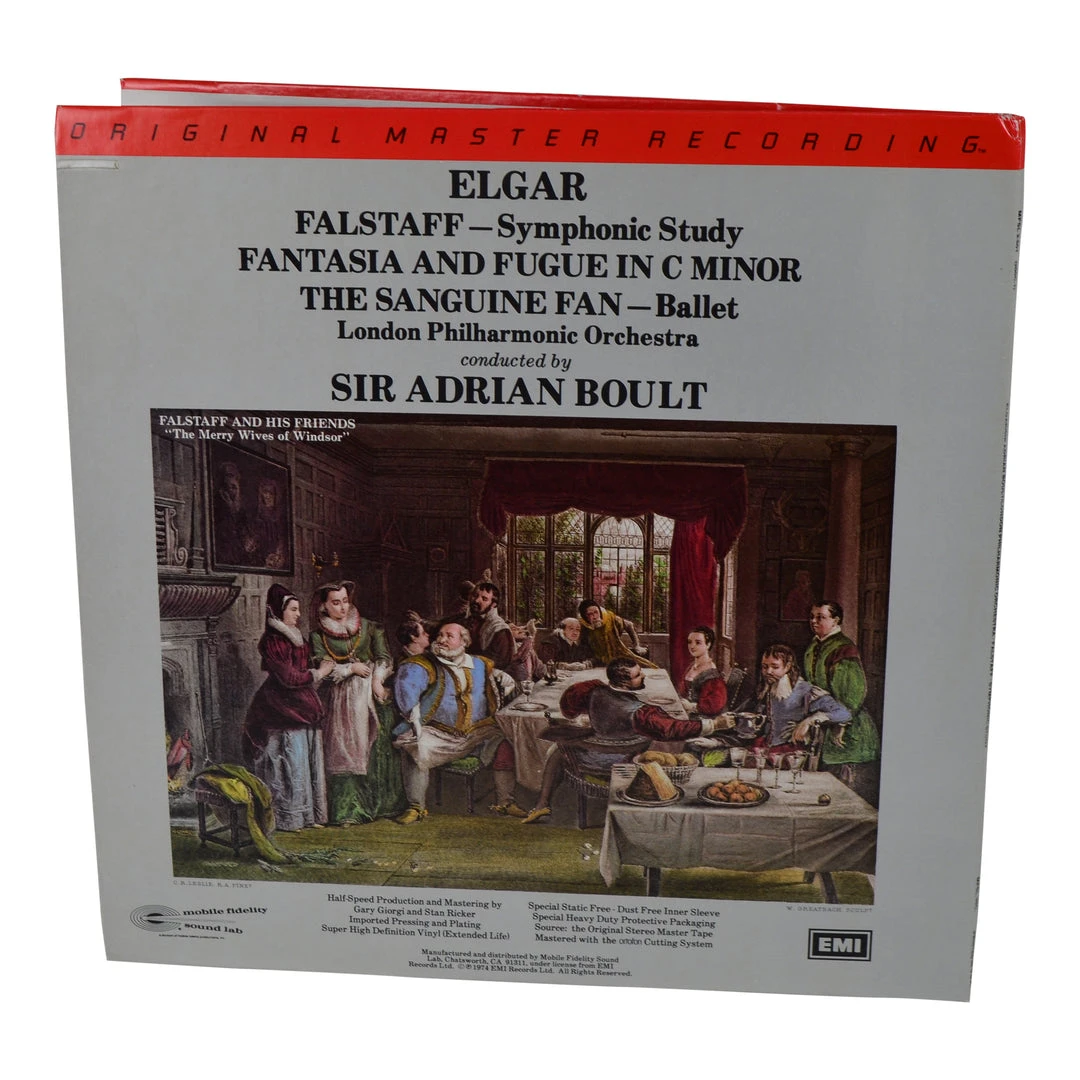 MFSL Collectors: 1981 Mobile Fidelity Elgar London Philharmonic Orchestra LP #2-501 Mobile Fidelity MFSL 5 MFSL Collectors: 1981 Mobile Fidelity Elgar London Philharmonic Orchestra LP #2-501 Mobile Fidelity MFSL