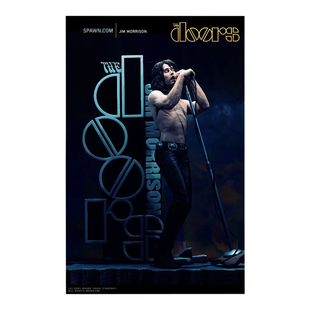 Doors, The The Doors Collectible: 2001 McFarlane Spawn Lizard King Jim Morrison 7" Figure (C2) 8 Doors, The The Doors Collectible: 2001 McFarlane Spawn Lizard King Jim Morrison 7" Figure (C2)