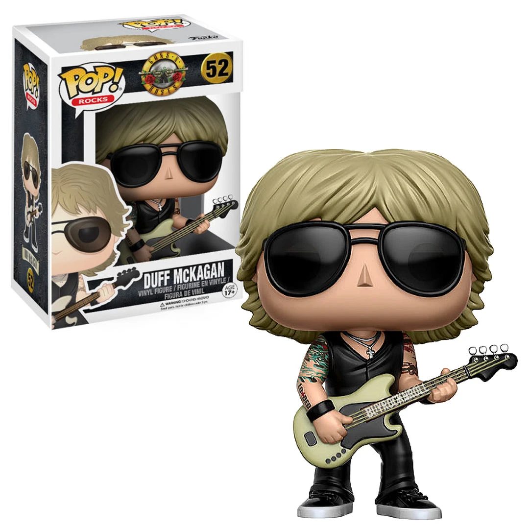 Guns N Roses Handpicked 2016 Funko Pop Axl Slash Duff Figure Set In Protector Displays 12 Guns N Roses Handpicked 2016 Funko Pop Axl Slash Duff Figure Set In Protector Displays