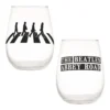 Beatles Collectibles Vandor 2018 Abbey Road 18 Oz Contour Glasses - Set Of 2 2 Beatles Collectibles Vandor 2018 Abbey Road 18 Oz Contour Glasses - Set Of 2