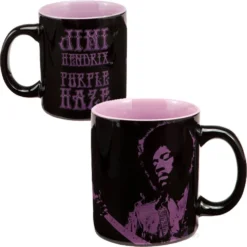 Jimi Hendrix Collectible 2011 Vandor Authentic Jimi Hendrix Purple Haze 12 Oz Mug