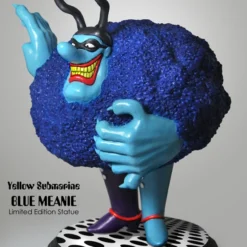 Beatles, The Beatles Collectible 2010 KnuckleBonz Yellow Submarine Blue Meanie Statue Figure