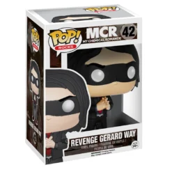 MCR 2015 Funko Pop Rocks Gerard Way Revenge Red Figure #42 In Stacks Protector