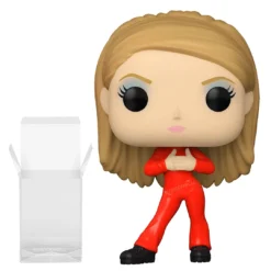 Funko Pop! Rocks Britney Spears Funko Pop Rocks Oops I Did It Again Catsuit Figure #215 In Funko Foldable Protector