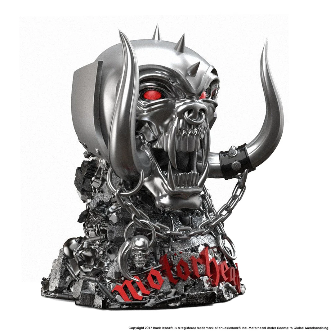 Motorhead Collectible 2017 KnuckleBonz Rock Iconz Warpig Statue Figure Low #42 Of 3000 4 Motorhead Collectible 2017 KnuckleBonz Rock Iconz Warpig Statue Figure Low #42 Of 3000