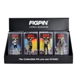 FiGPiN Collectors Retail Display Storage Case - Holds 12 FiGPiN Displays (AC/DC KISS David Bowie)