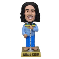 Bob Marley Rare Collectible 2009 Funko Rock Legends Buffalo Soldier Wacky Wobbler