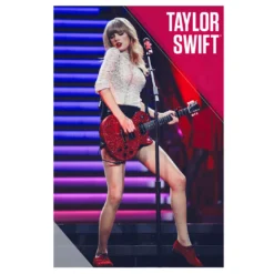 Taylor Swift Collectible 2013 Red Performance On Red Tour 22 X 34" Poster - OOP